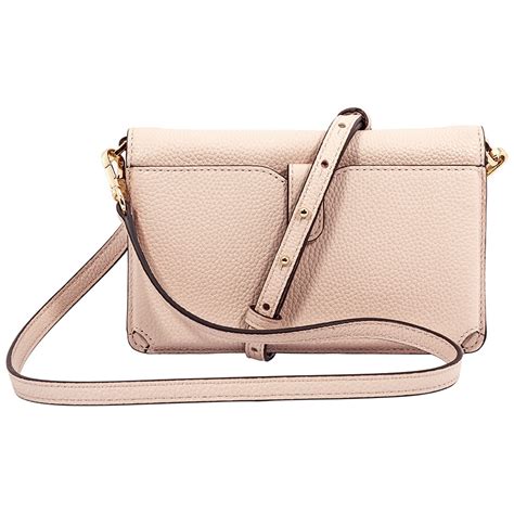 michael kors convertible crossbody soft pink brown|Michael Kors maroon crossbody bag.